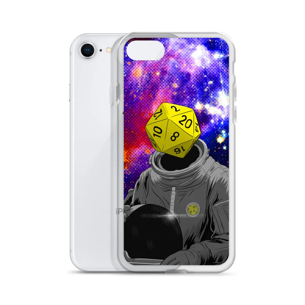 "d20 Astronaut" iPhone Case