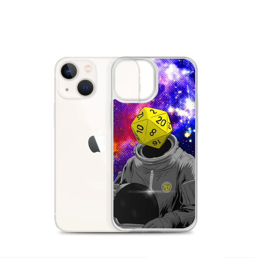 "d20 Astronaut" iPhone Case