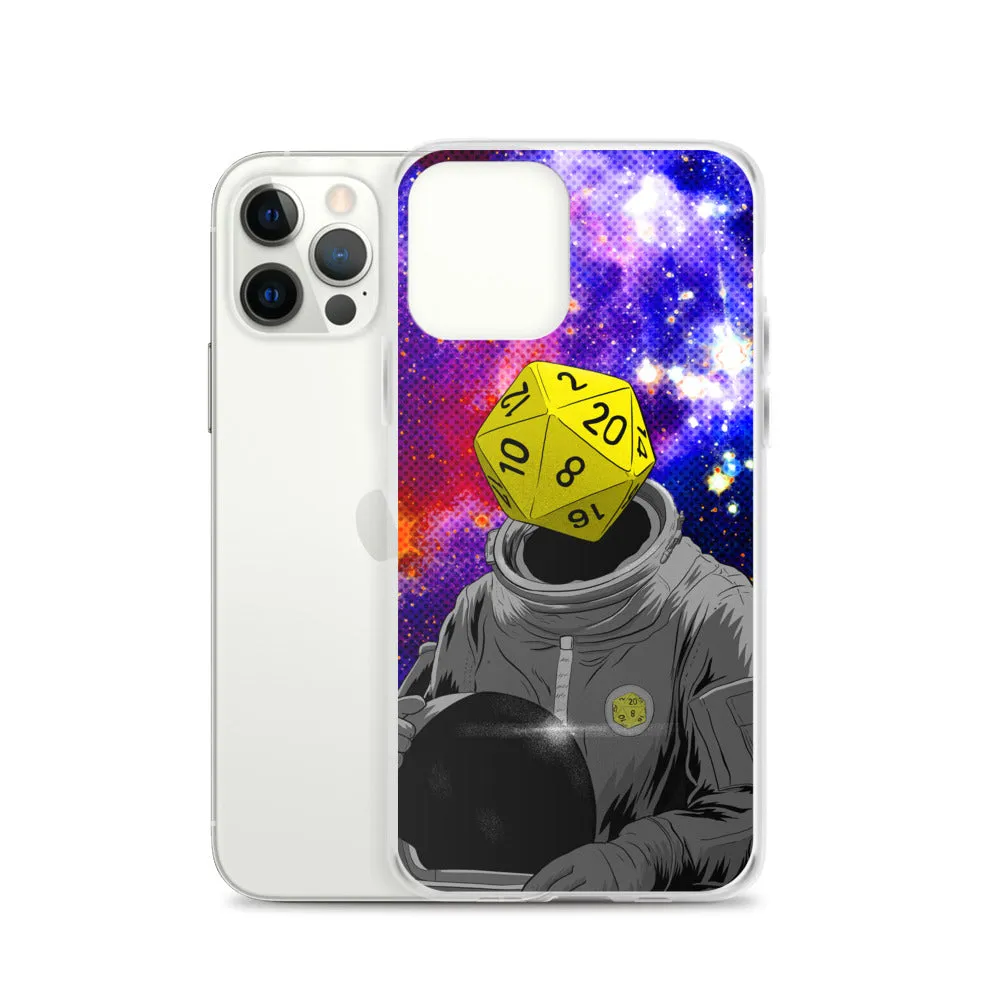 "d20 Astronaut" iPhone Case