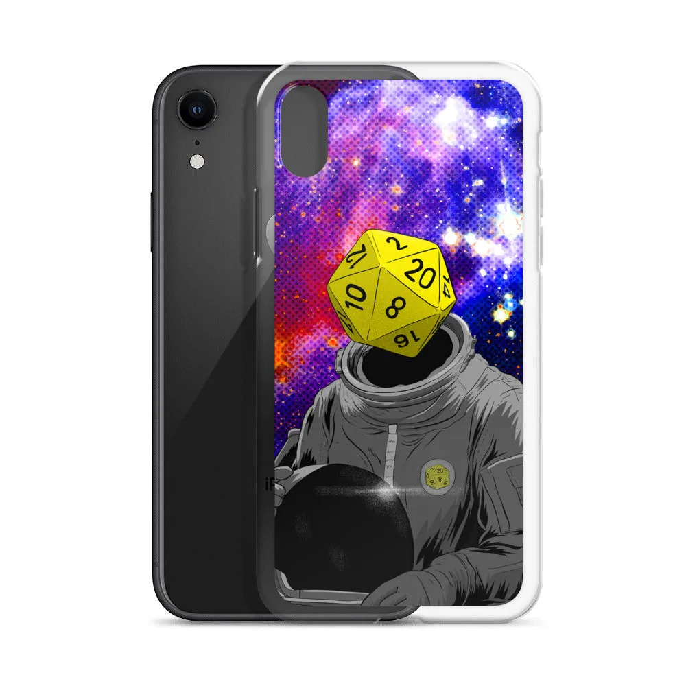 "d20 Astronaut" iPhone Case