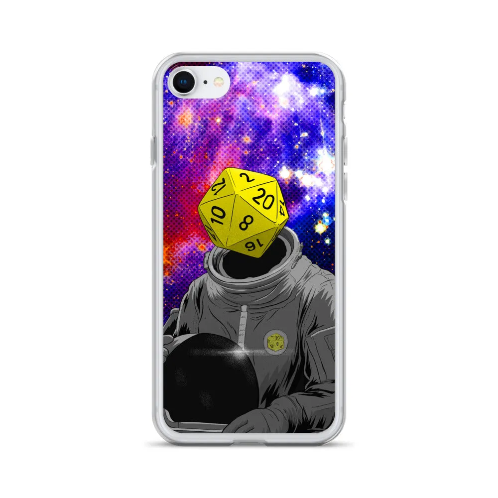 "d20 Astronaut" iPhone Case