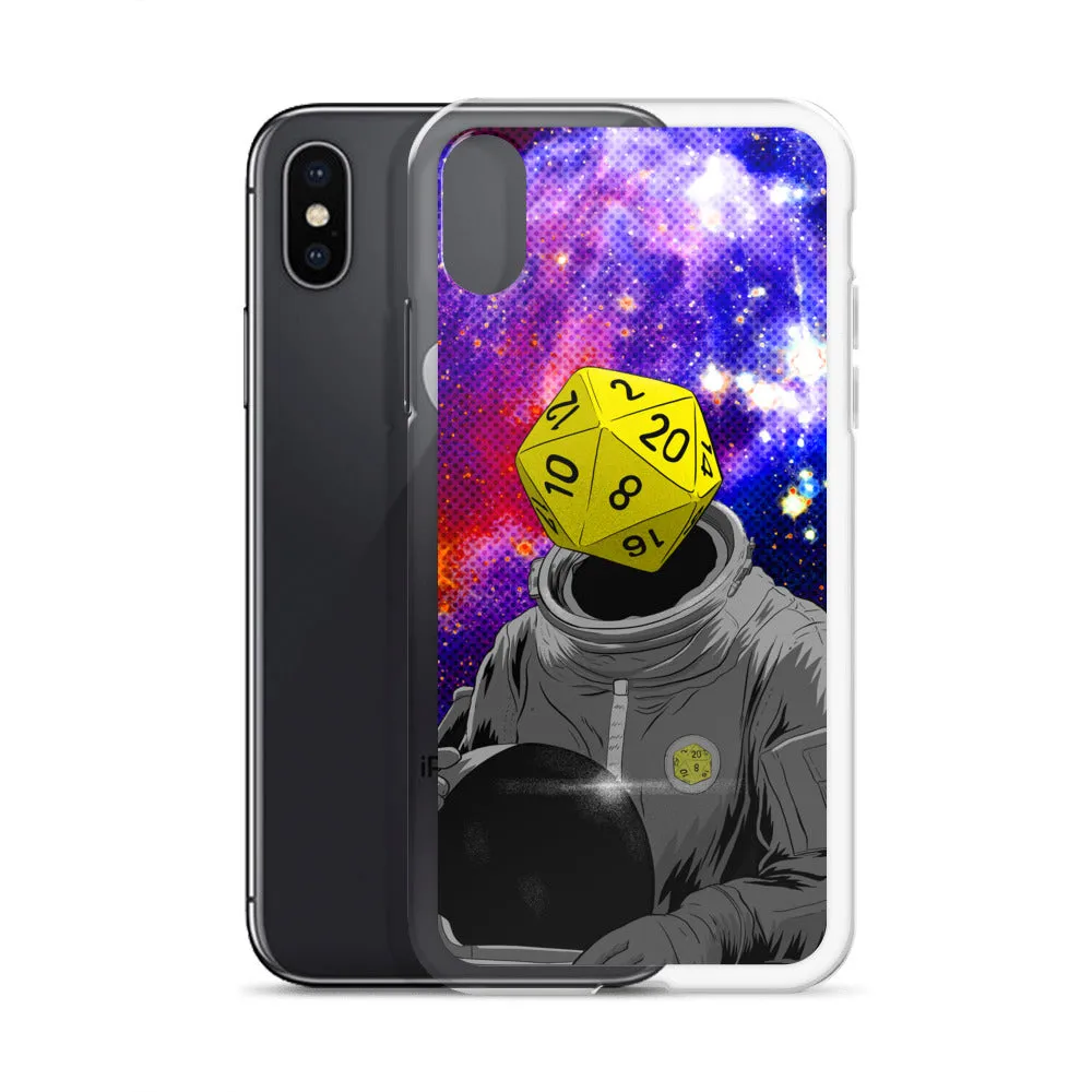 "d20 Astronaut" iPhone Case