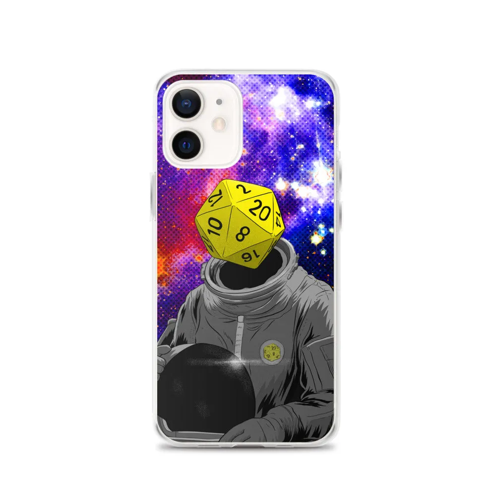 "d20 Astronaut" iPhone Case