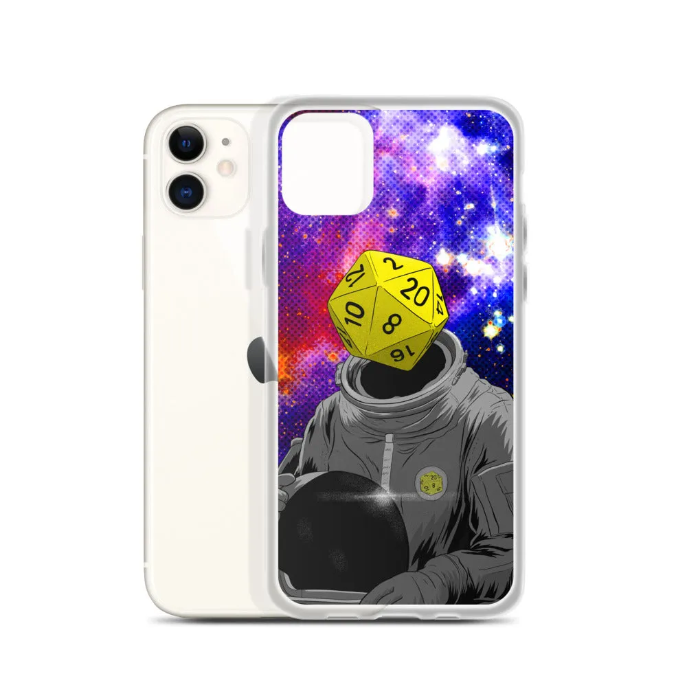 "d20 Astronaut" iPhone Case