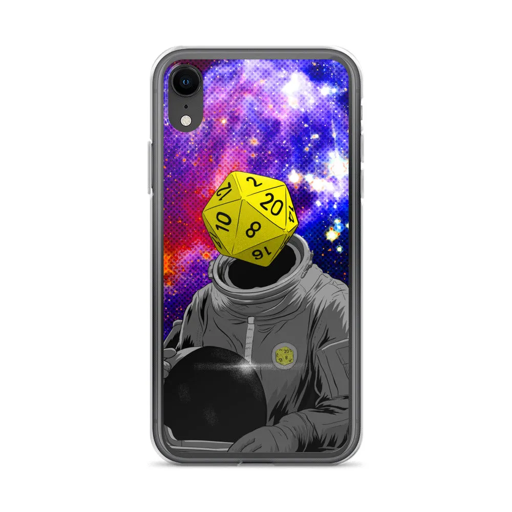 "d20 Astronaut" iPhone Case