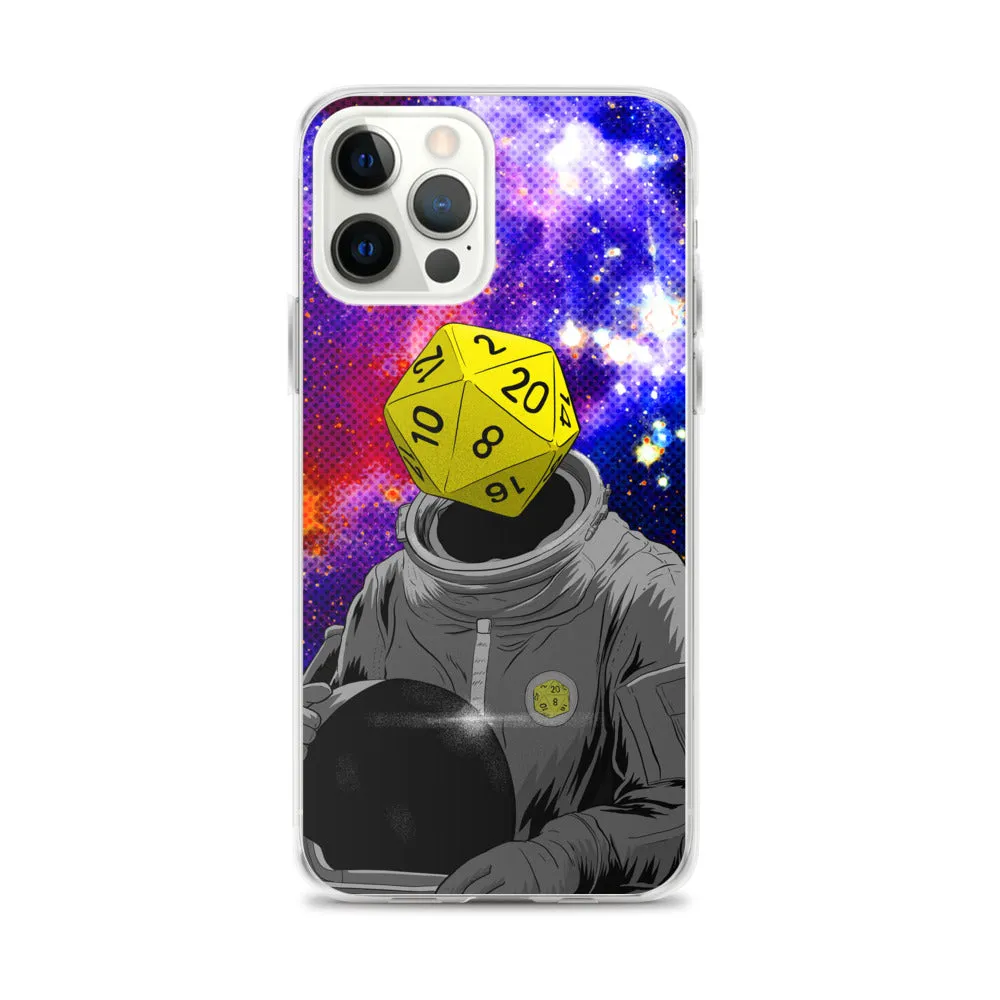"d20 Astronaut" iPhone Case