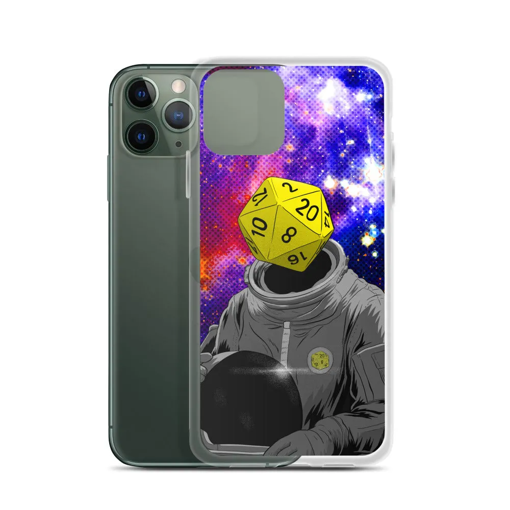"d20 Astronaut" iPhone Case