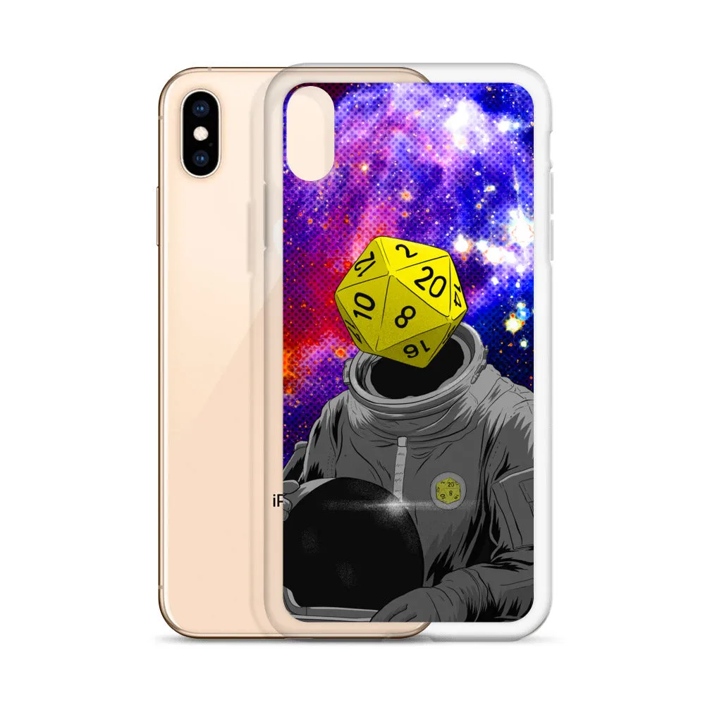 "d20 Astronaut" iPhone Case