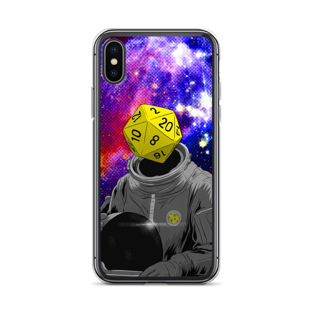 "d20 Astronaut" iPhone Case
