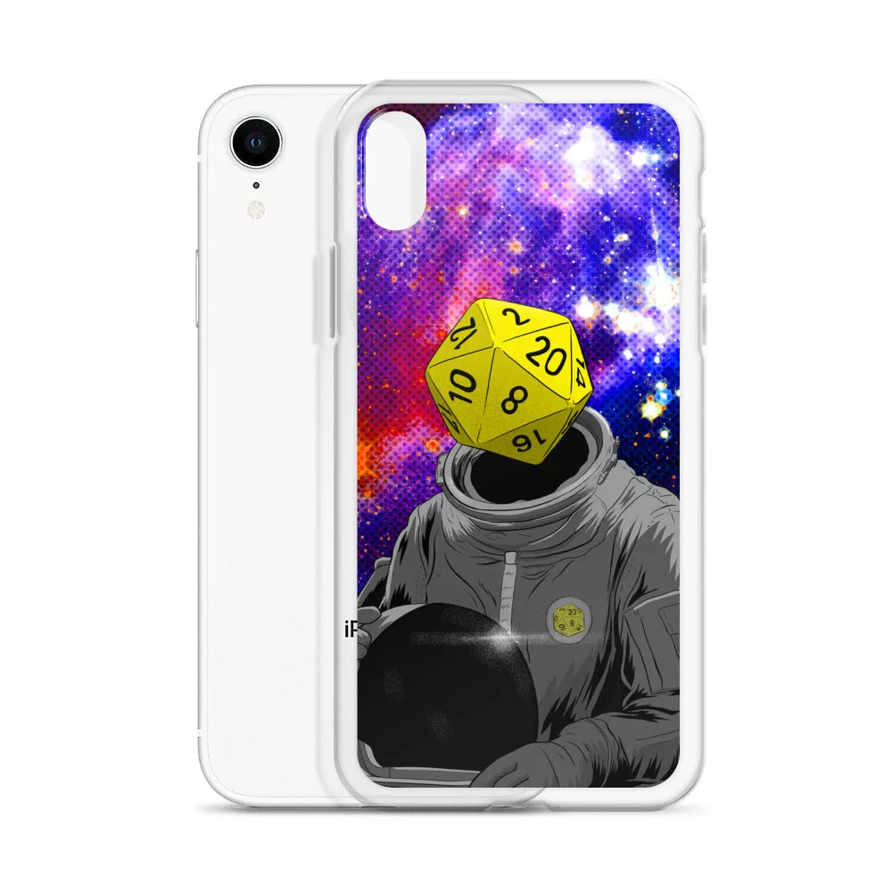 "d20 Astronaut" iPhone Case