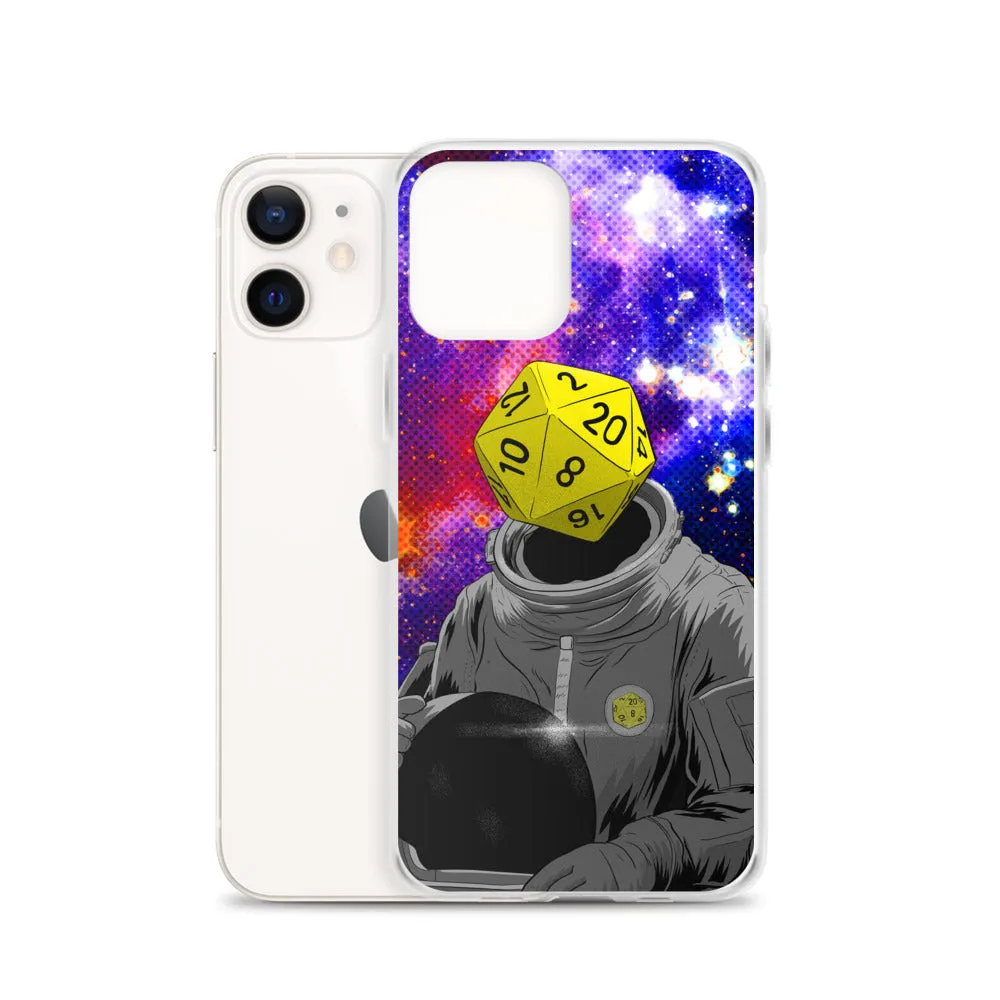 "d20 Astronaut" iPhone Case