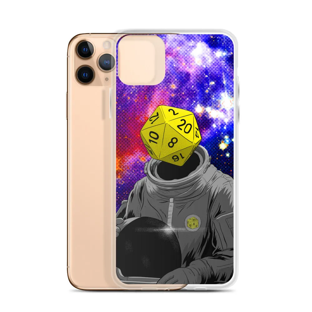 "d20 Astronaut" iPhone Case