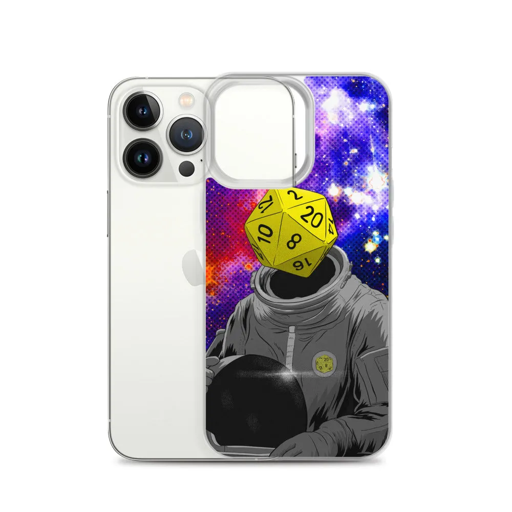 "d20 Astronaut" iPhone Case