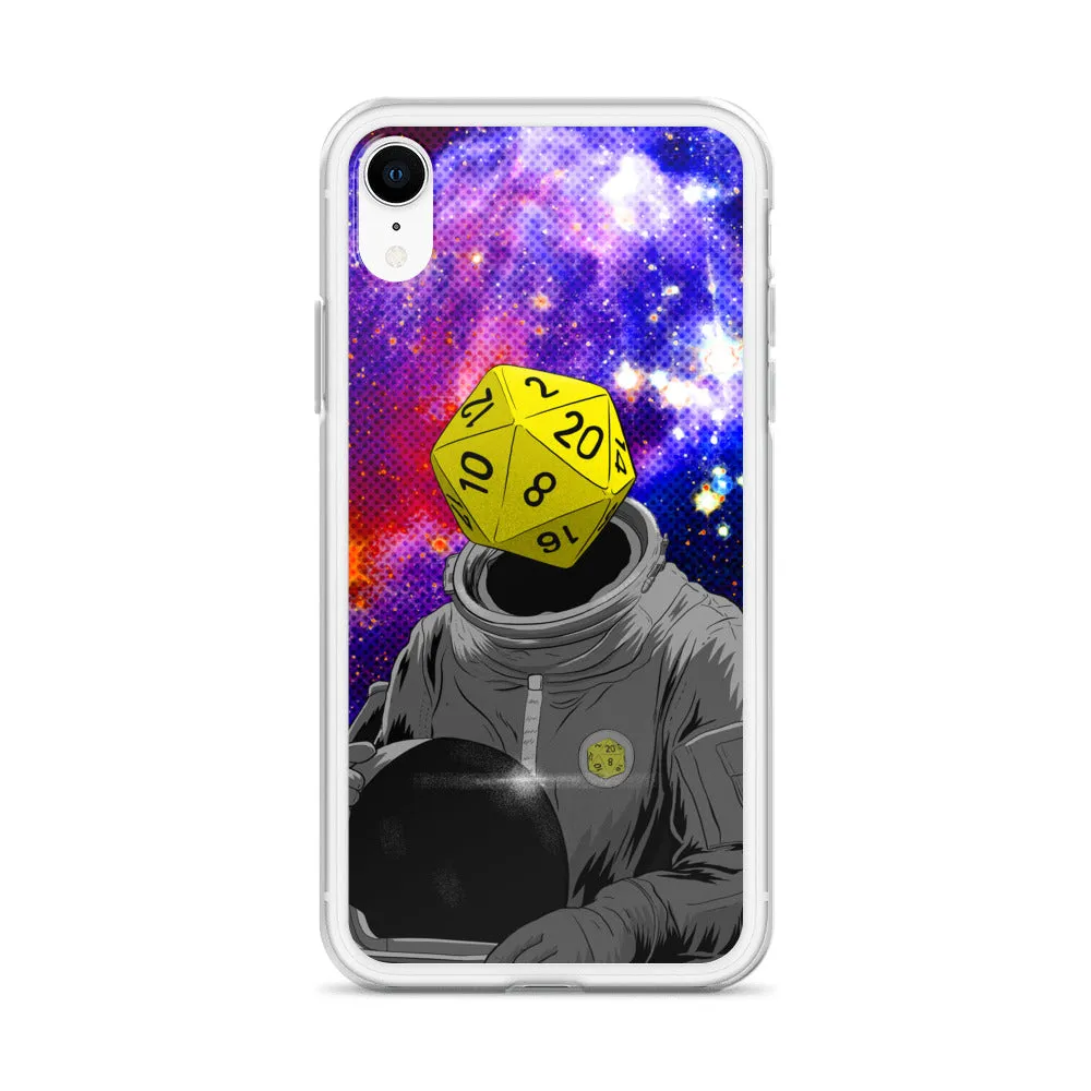 "d20 Astronaut" iPhone Case