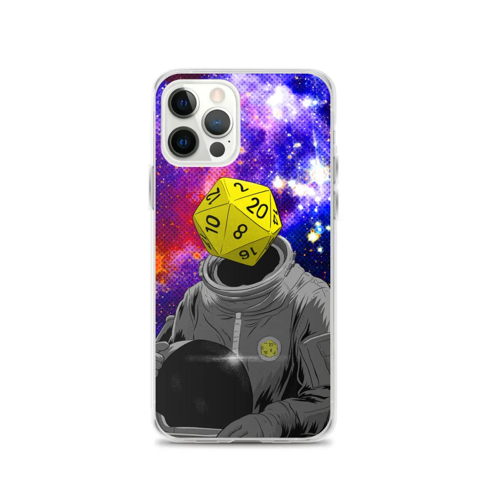 "d20 Astronaut" iPhone Case