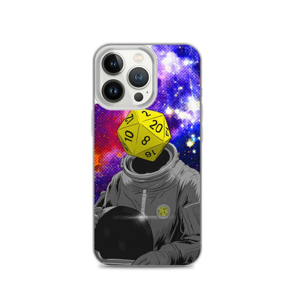 "d20 Astronaut" iPhone Case
