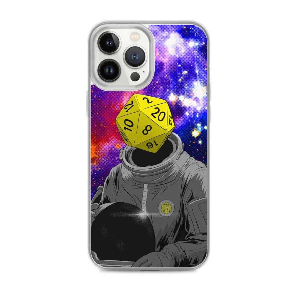 "d20 Astronaut" iPhone Case