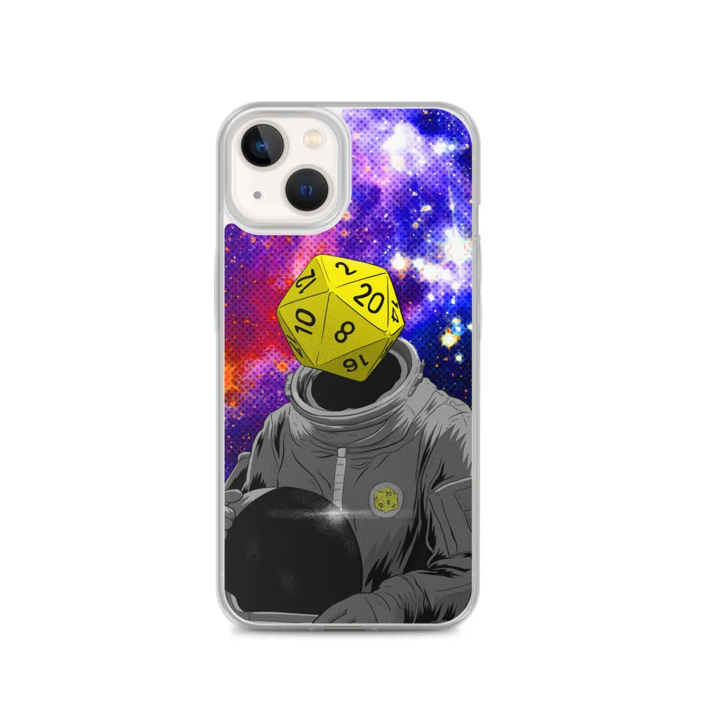 "d20 Astronaut" iPhone Case