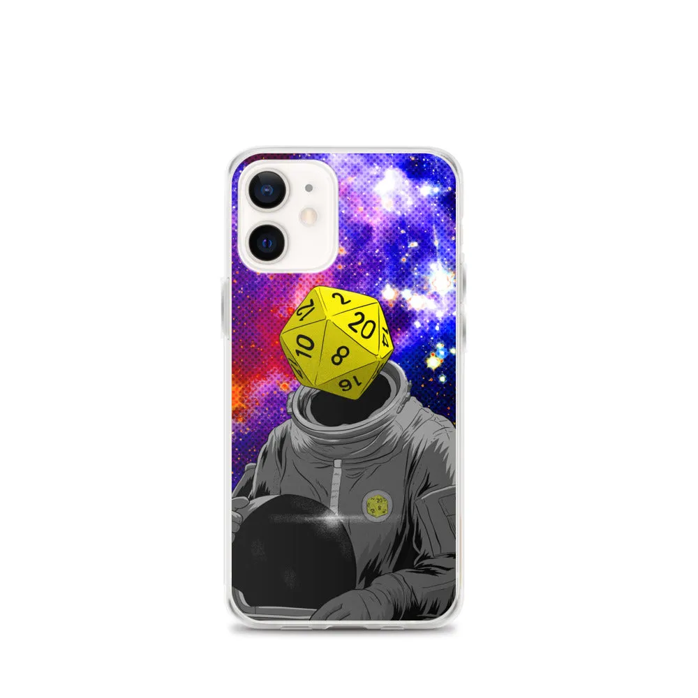 "d20 Astronaut" iPhone Case