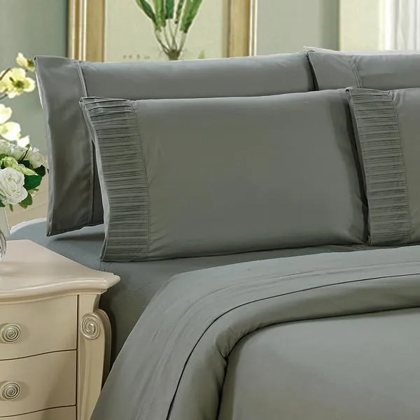 "Luxury Deep-Pocket Bamboo Bed Sheet Set" - FREE SHIPPING!