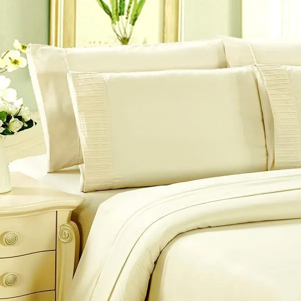 "Luxury Deep-Pocket Bamboo Bed Sheet Set" - FREE SHIPPING!