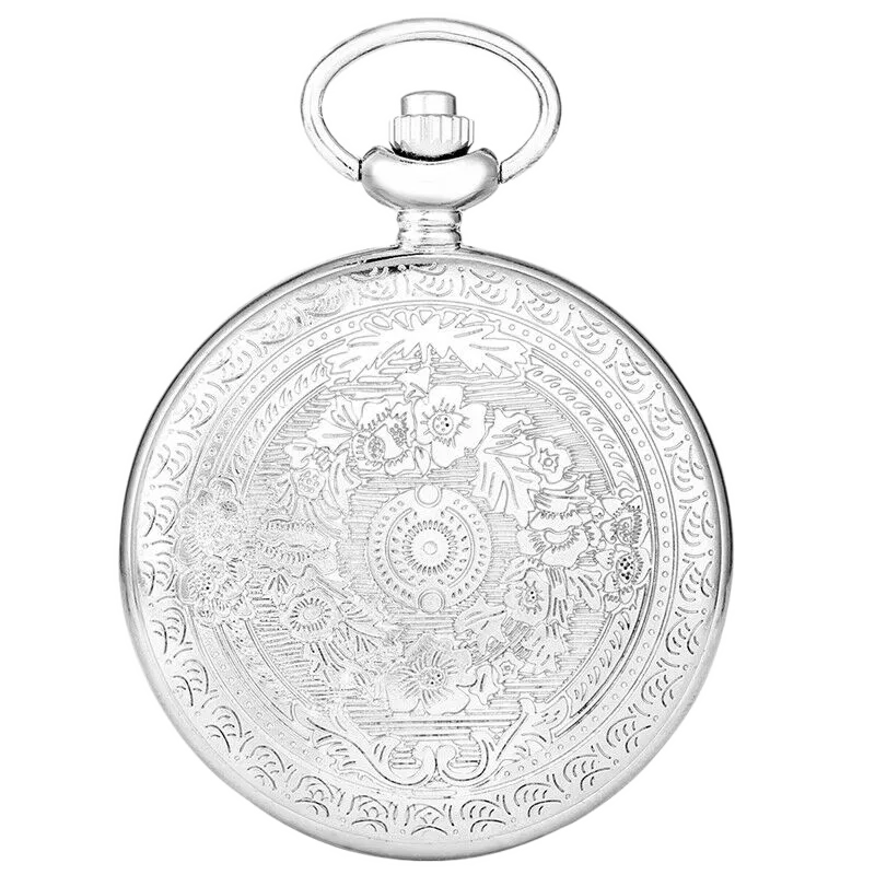 "To My Grandson" Silver Pocket Watch