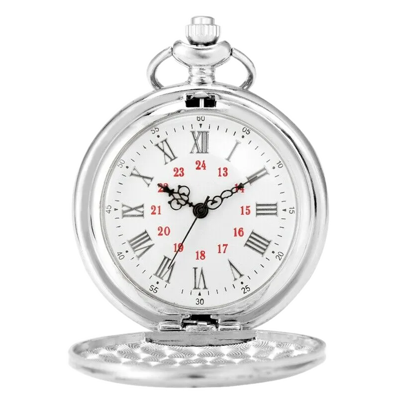 "To My Grandson" Silver Pocket Watch