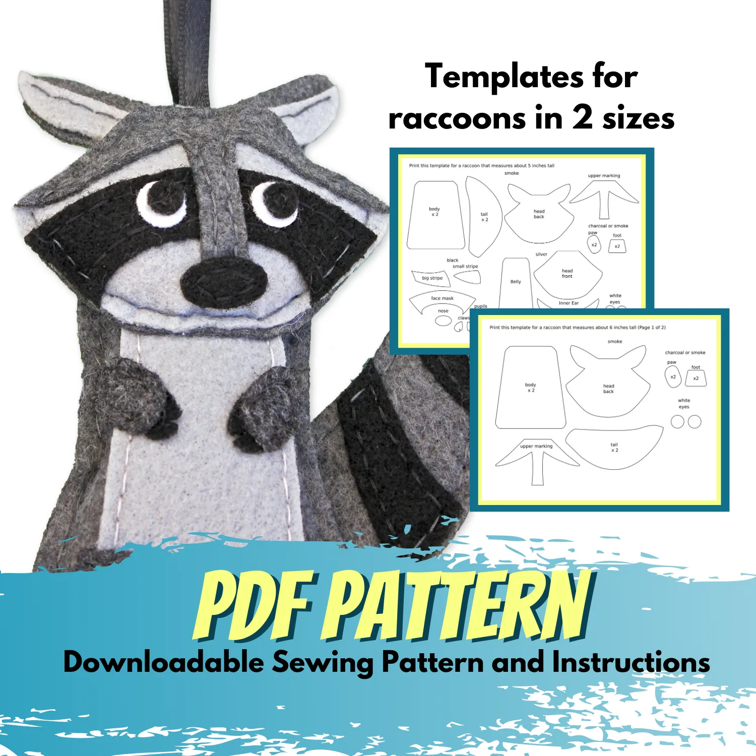 Raccoon – Pattern