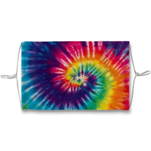 Rainbow Swirl Tie Dye Face Mask