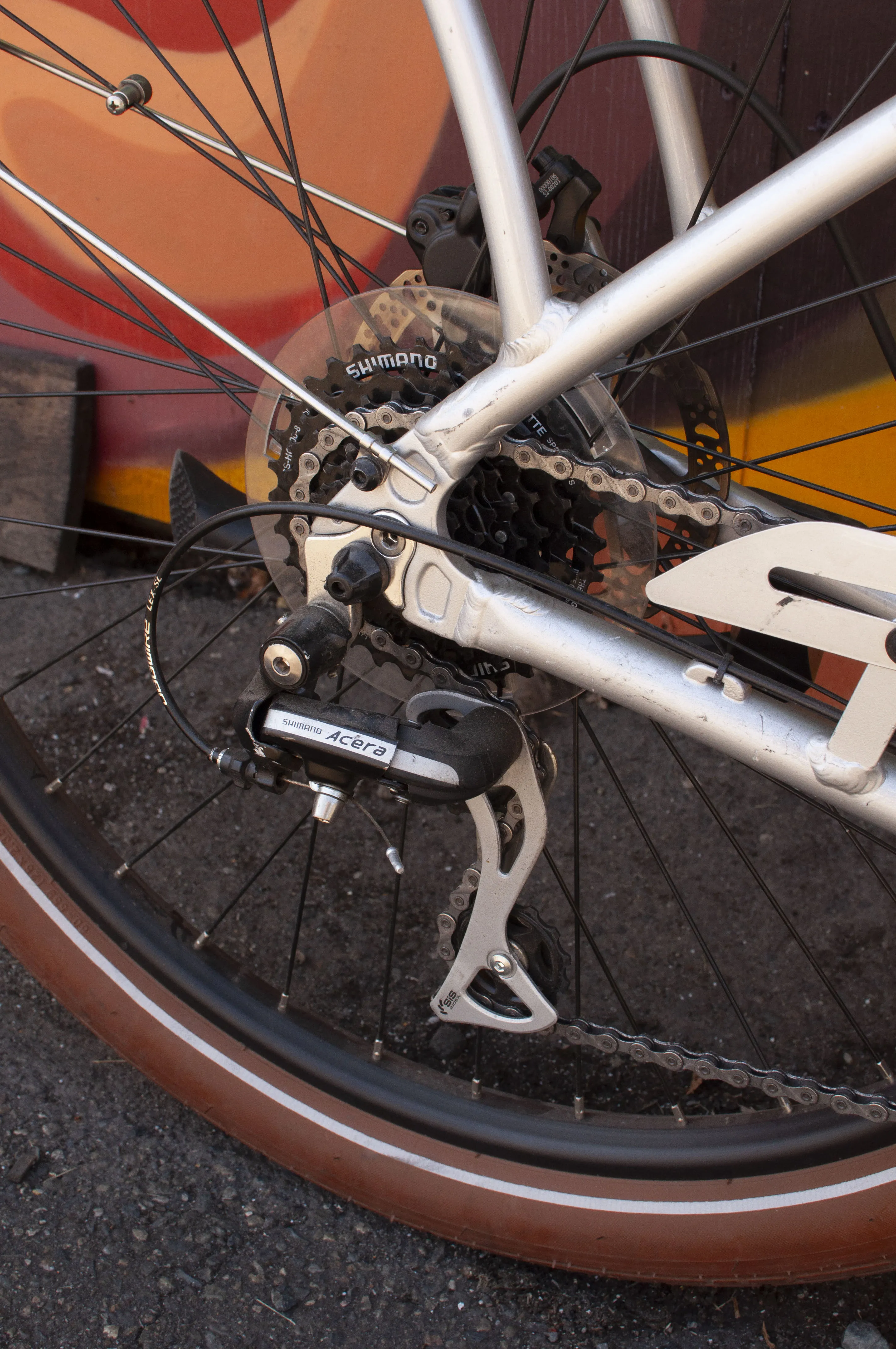 Raleigh Retroglide E-Bike, Silver, 46cm