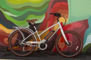 Raleigh Retroglide E-Bike, Silver, 46cm
