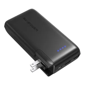 RAVPower AC10000mAh with EU&UK(Built-in US Plug) B