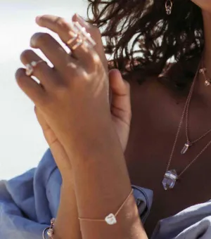 RAW ENERGY QUARTZ BRACELET