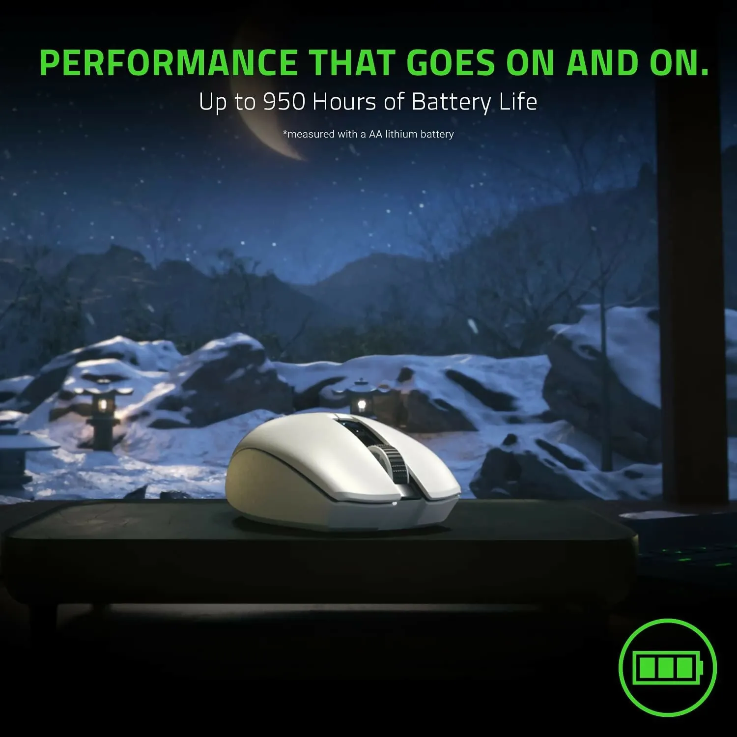 Razer Orochi V2 Wireless Gaming Mouse: Ultra Lightweight / 2 Wireless Modes / Up to 950hrs Battery Life / Mechanical Mouse Switches / 5G Advanced 18K DPI Optical Sensor.