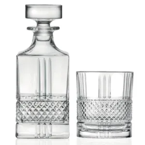 RCR Brilliante Crystal Whisky Set Of 7