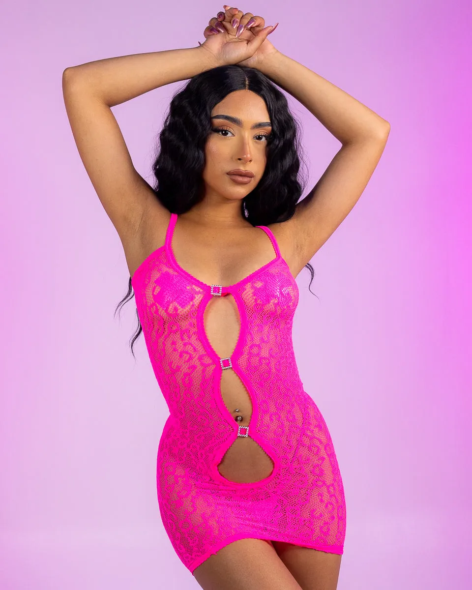 Ready To Pounce Mini Dress