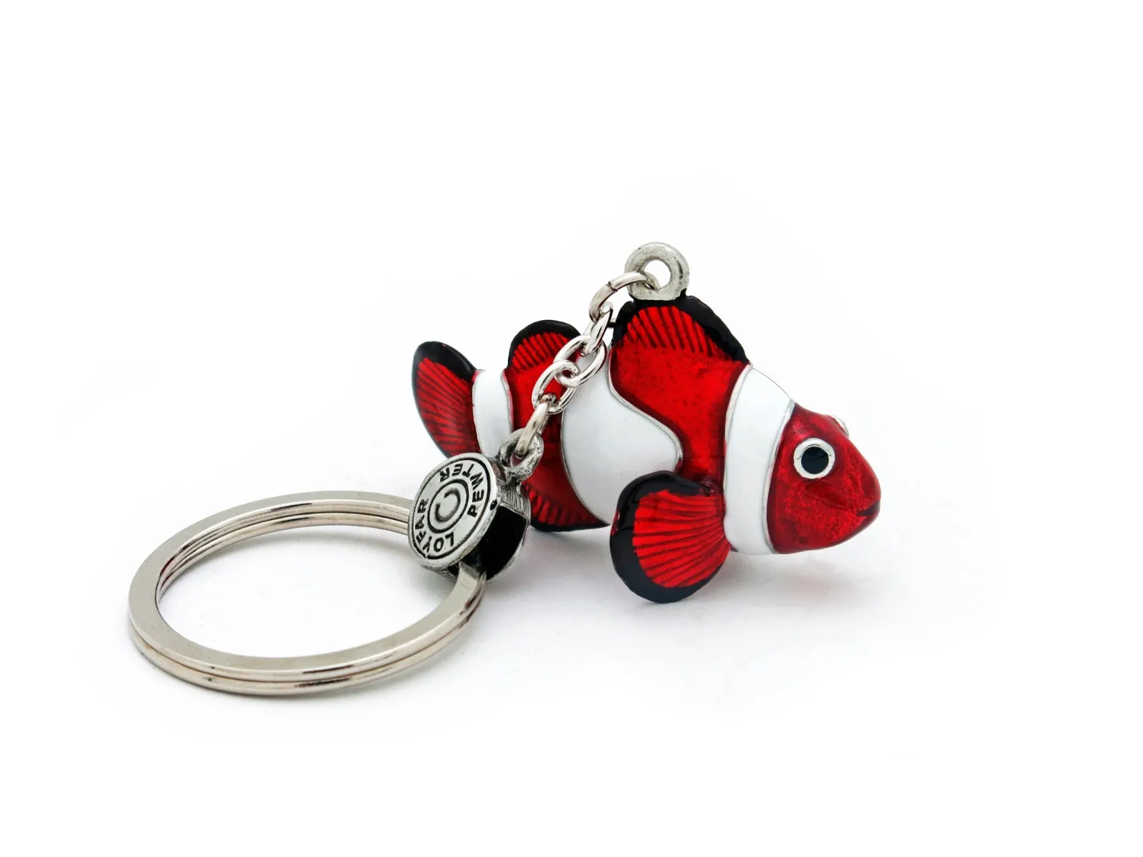 Real Silver Key chain: Nemo