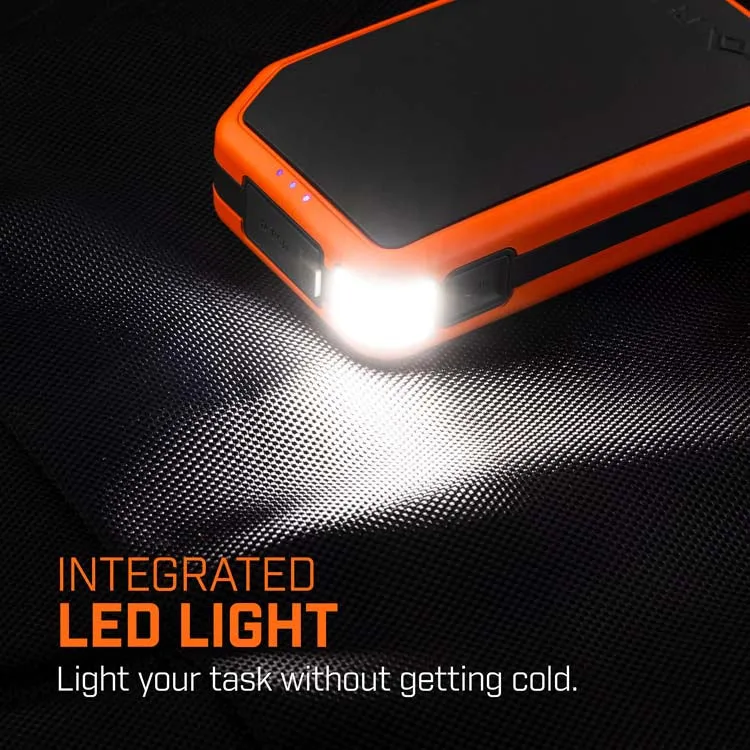 Rechargeable 5k Hand Warmer With Integrated Flashlight