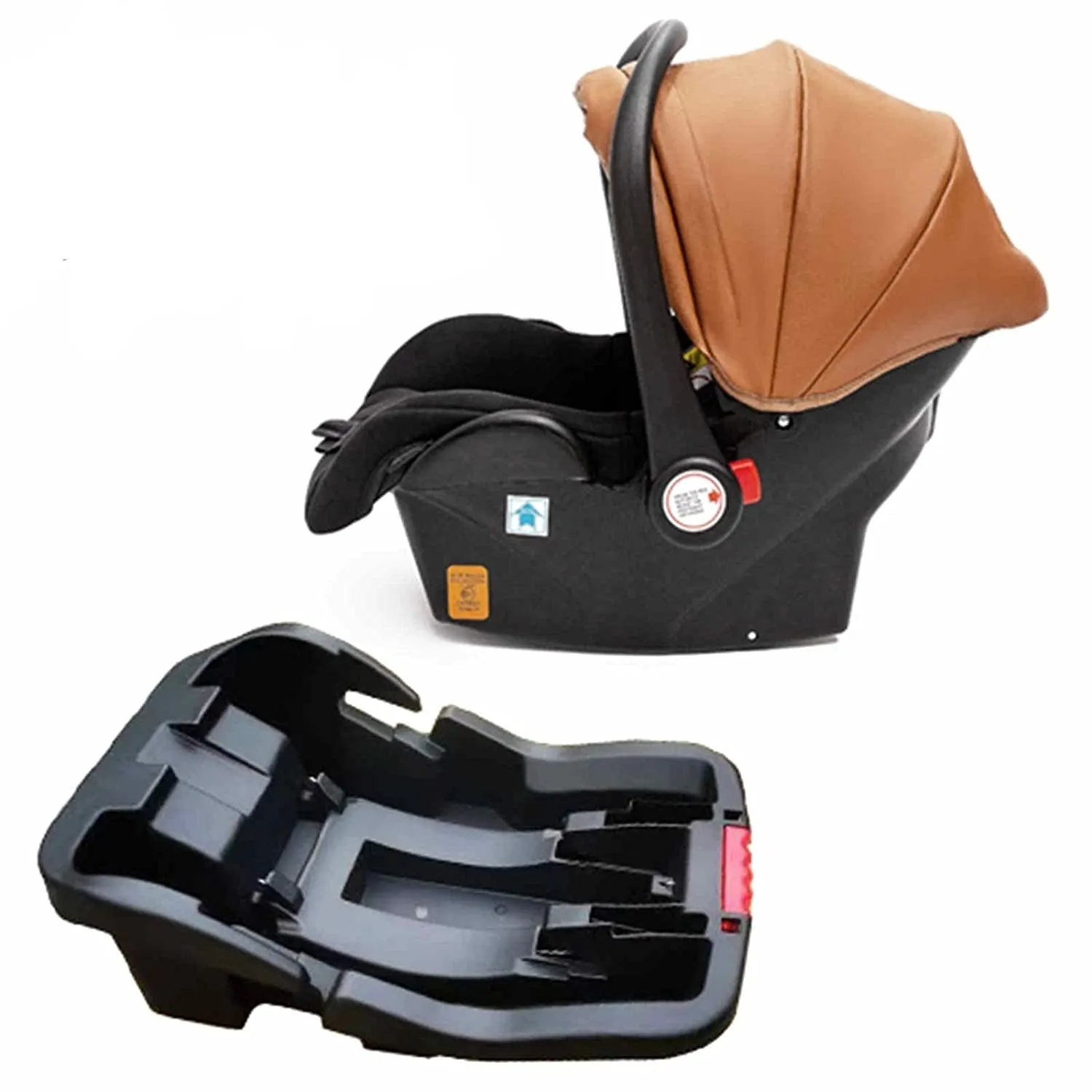 Red Upgraded Luxury 3-in-1 Baby Stroller & Car Seat