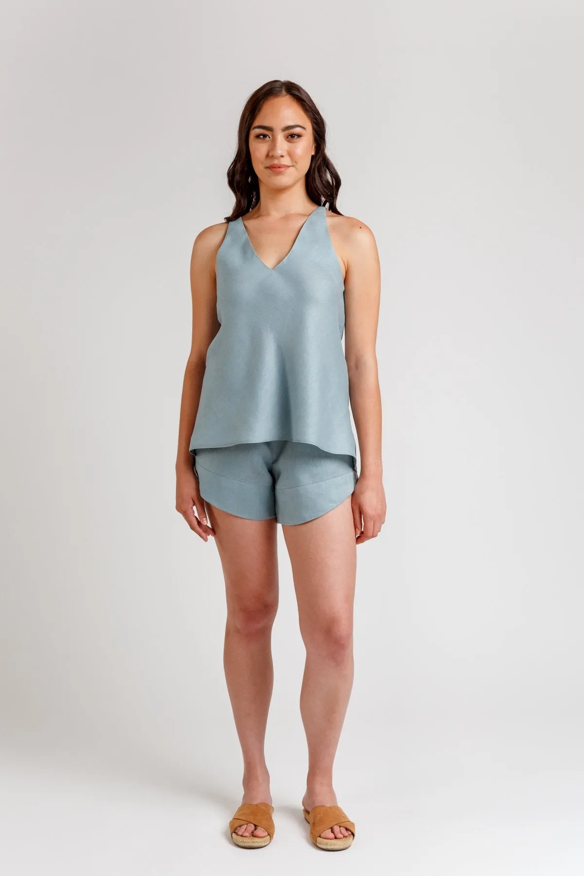 Reef camisole & shorts set pattern