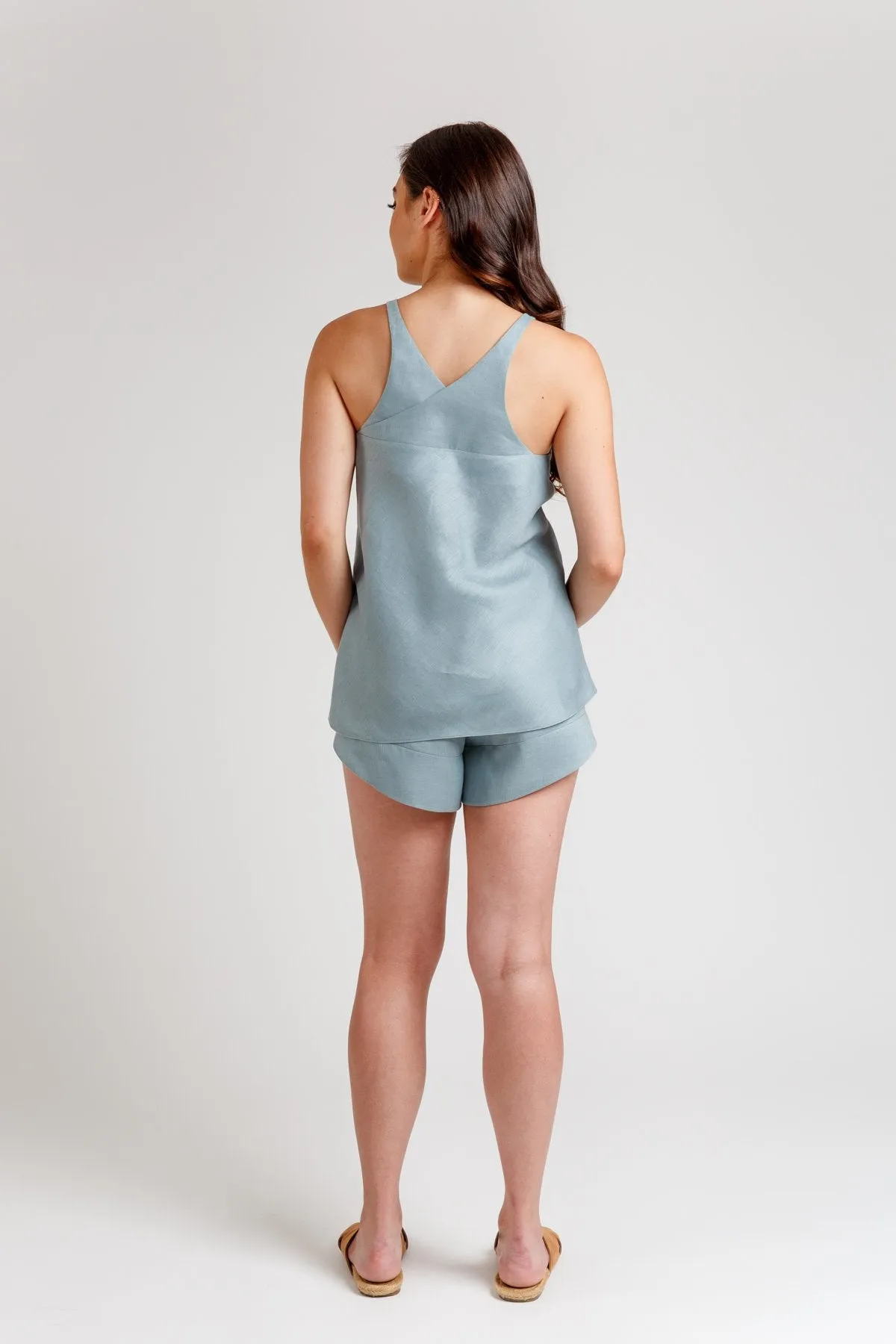 Reef camisole & shorts set pattern