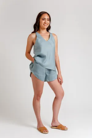 Reef camisole & shorts set pattern