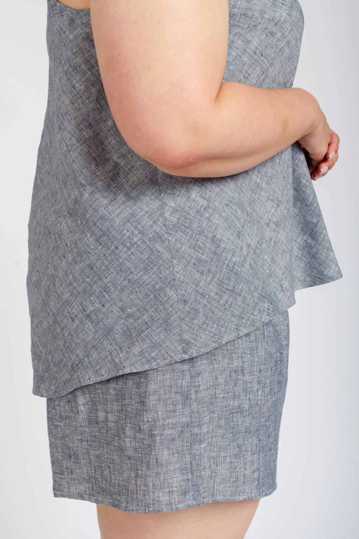 Reef Curve camisole & shorts set pattern
