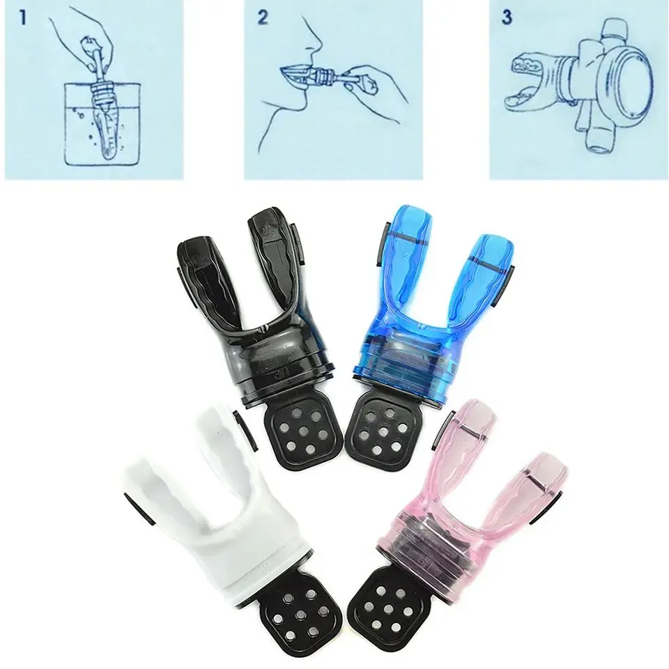 Regulator mouthpiece - 3 cool colours