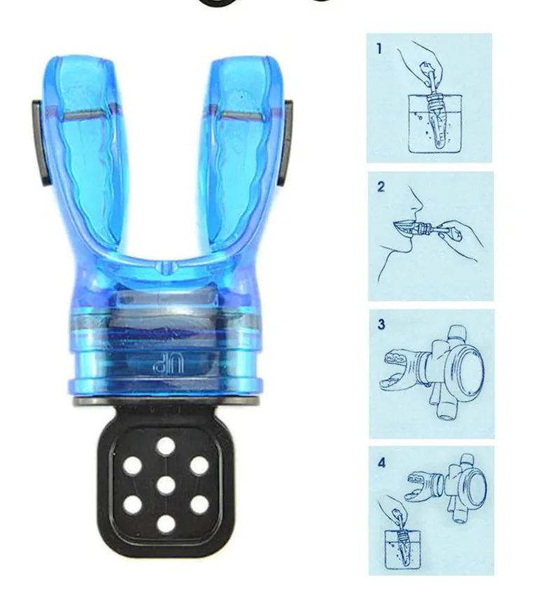 Regulator mouthpiece - 3 cool colours