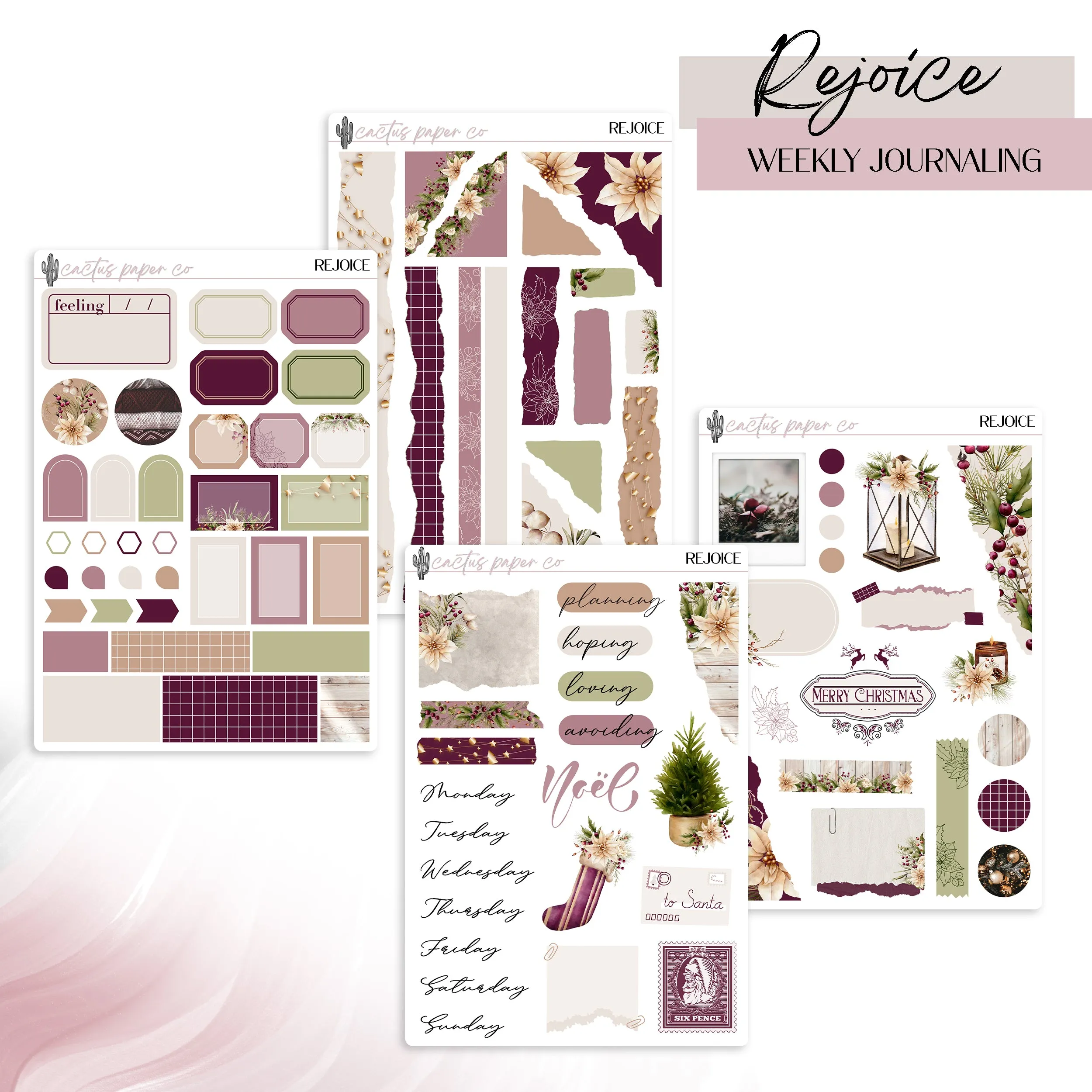 REJOICE WEEKLY JOURNALING KIT