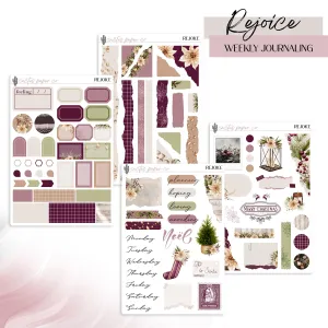 REJOICE WEEKLY JOURNALING KIT