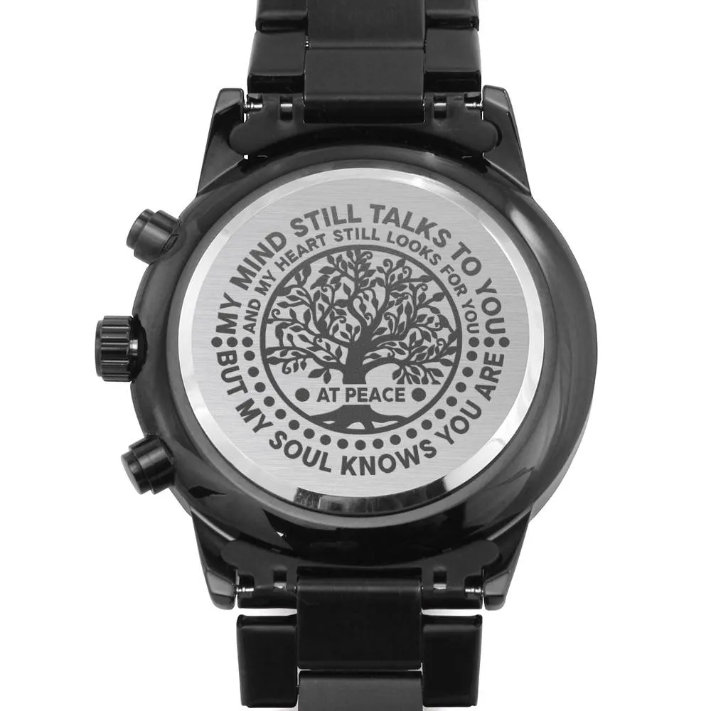 Remembrance Watch For Widower - Timepiece For Grieving Husband