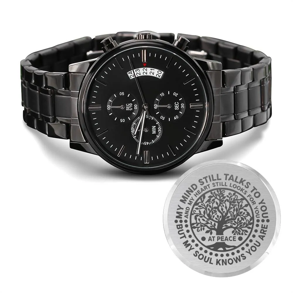 Remembrance Watch For Widower - Timepiece For Grieving Husband