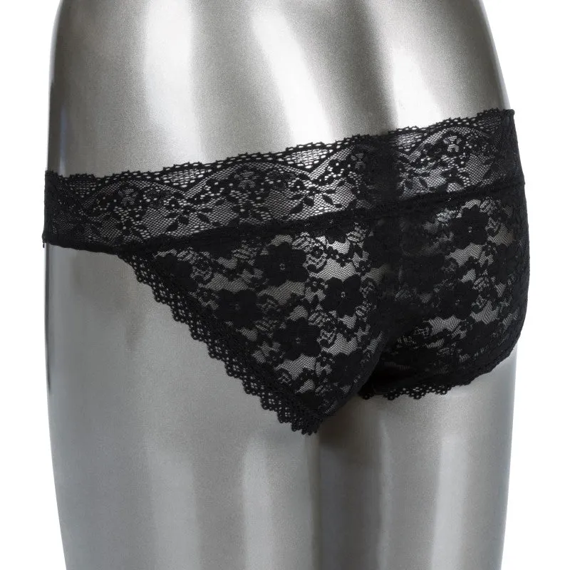 Remote Control Lace Panty Set - L/xl